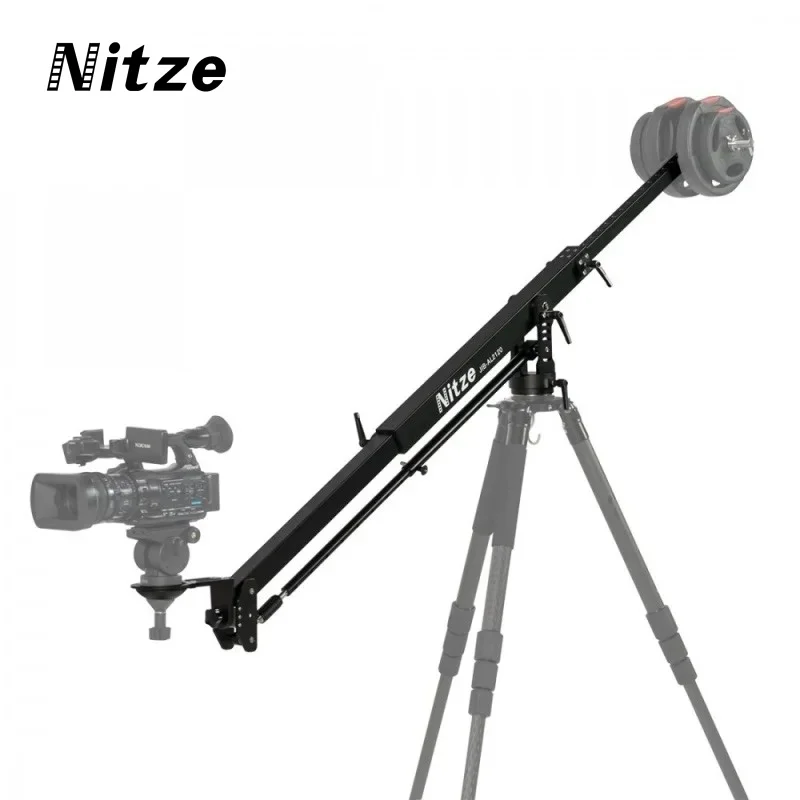 Nitze Professional Camera Jib Crane Arm Pan 100mm Bowl Qith Carry Bag 20KG Load, For DSLR Video Micro Single