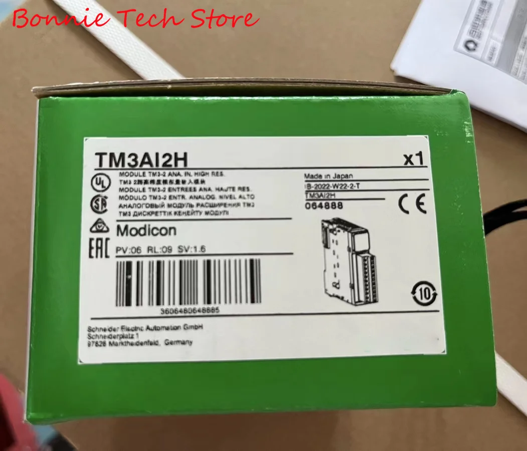 TM3AI2H for Schneider Modicon TM3 - 2 analog inputs high resolution (screw) 24Vdc