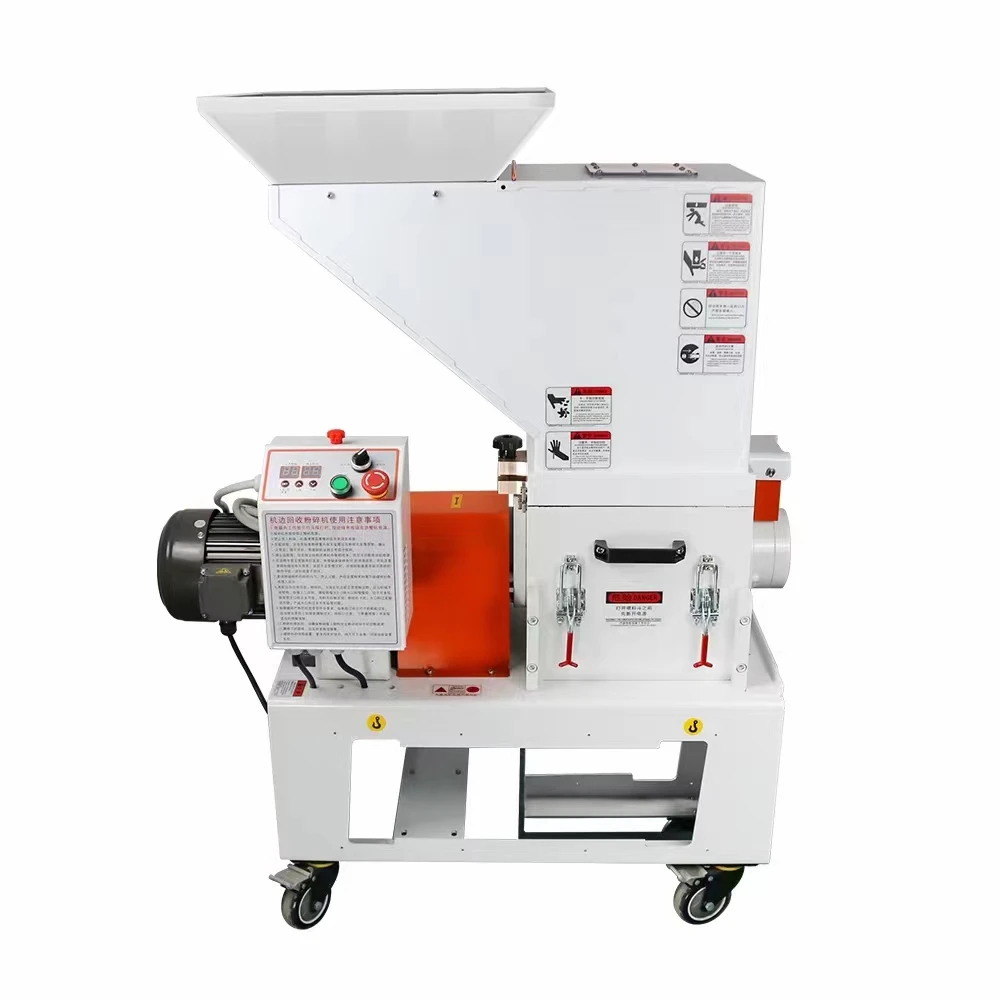 

Slow Speed Silent Edge Crusher Grinder 1 H P Side Recycled Waste Degraded Material Plastic China