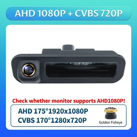 170 ° Автомобильная камера заднего вида AHD 1080P для Ford Focus 3 MK3 C MAX 2011-2014, камера заднего вида ночного видения