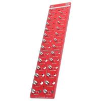 G88A Accurate Nut and Bolt Thread Checker 28 Holes For Mechanics And Engineers Use