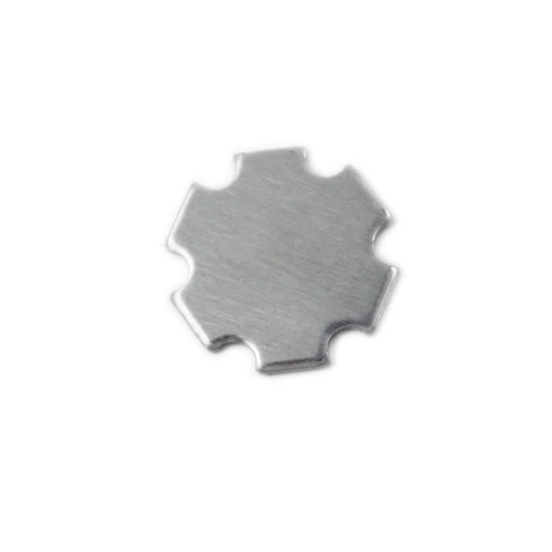 10 SZTUK PŁYTKA CHŁODZĄCA LED ŚLIWA 1W/3W/5W / PODSTAWA ALUMINIOWA NOWA