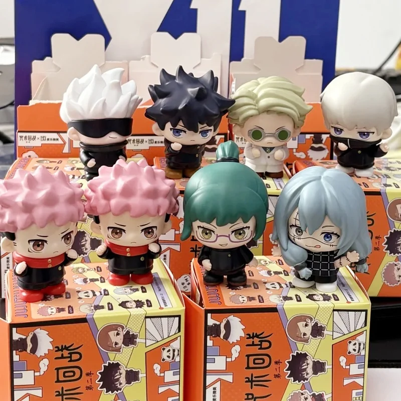 

Anime Jujutsu Kaisen 2nd Season Action Figure Doll Toys Itadori Yuji Satoru Gojo Fushiguro Megumi Kawaii Toys Children'S Gifts