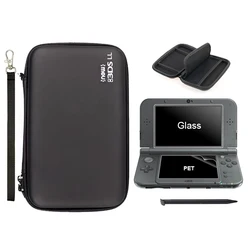 Portable Hard Pouch Bag Case for New 3DS XL/LL Console Includes Carrying Case Stylus Pen and Screen Protectors Accessories Kit