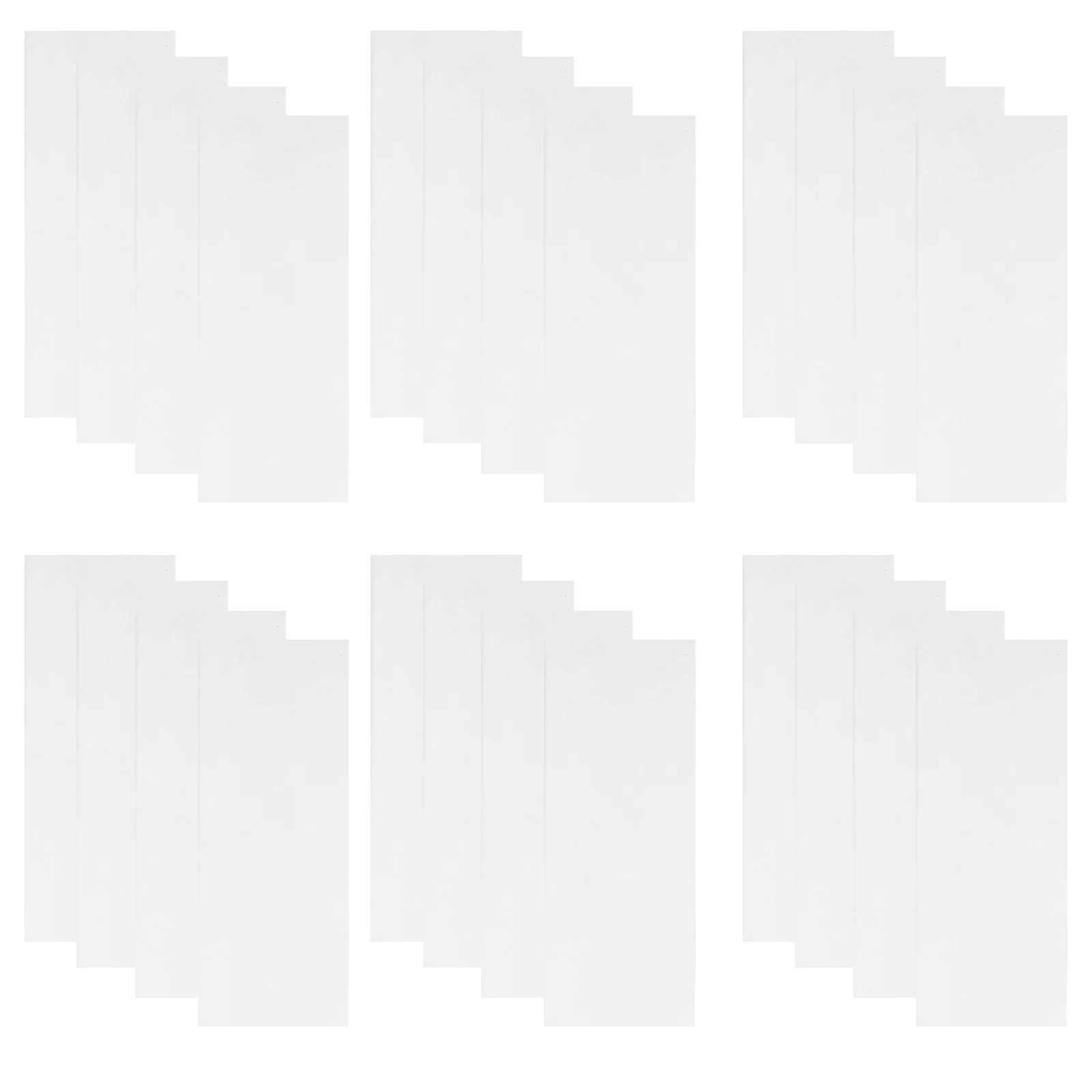 

500Pcs High Absorbing Laboratory Paper Strips Experiment Blotting Sheets Dust Removal Science Chemistry Paper Blotting Tissues