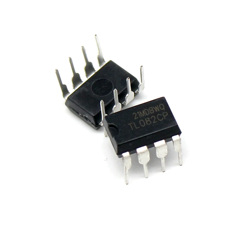 10pcs TL082 Amplifier Set DIP FET Input Operational Amplifiers DIP-8 Integrated Circuit Electronic Component