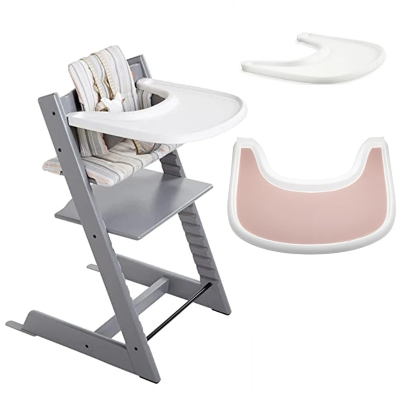 Baby High Chair Placemat for High Chair Silicone Mat Baby High Chair Tray Accessories Finger Foods Placemat for Babies A2UB