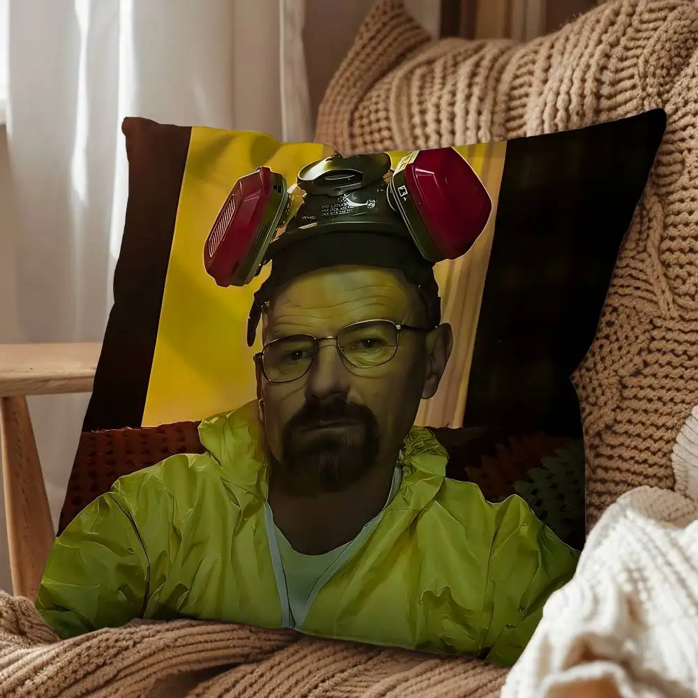 Best Actor Breaking Bad Bryan Cranston day gift Pillow Case Living Room Sofa Cushion Cover Suitable For Home Bedroom Room custom