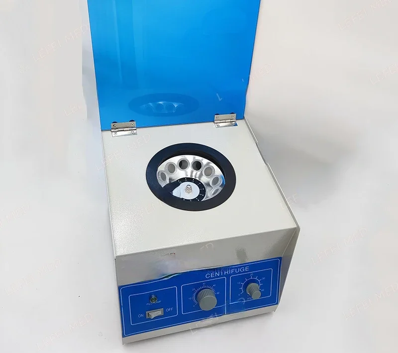 

Speed Blood centrifuge machine 20 ml Seperation 4000rpm 12 Swing Rotors centrifuge
