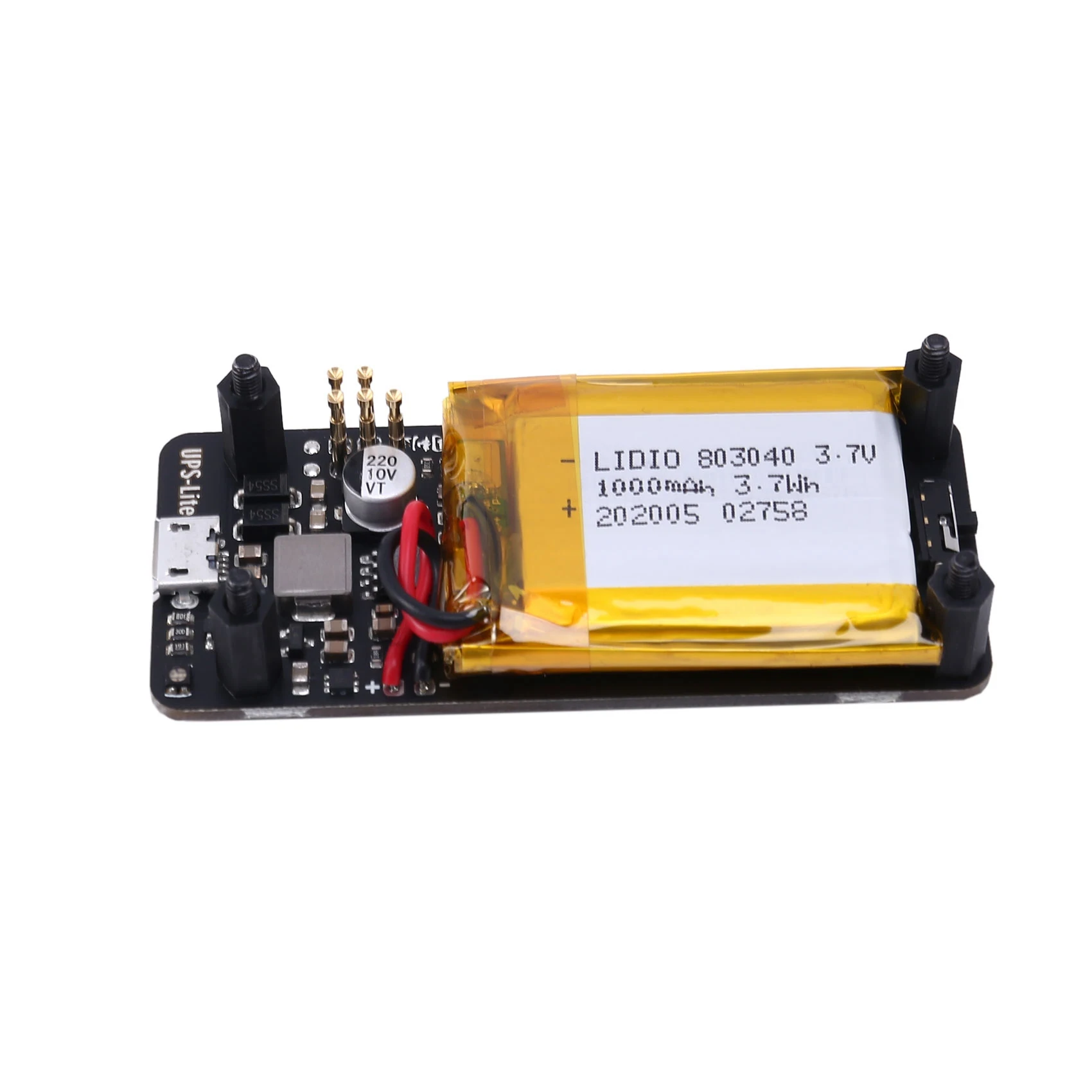 【Today-Only!】for Raspberry Pi Zero W UPS-Lite Power Supply Board Power Battery Power I2C MAX17040G Indicator