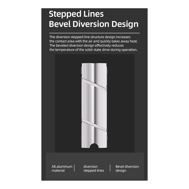 M.2 2280 SSD بالوعة الحرارة على الوجهين TEUCER للكمبيوتر / PS5 M2-9 مع وسادة حماية من السيليكون الحراري مبدد حرارة الحالة الصلبة