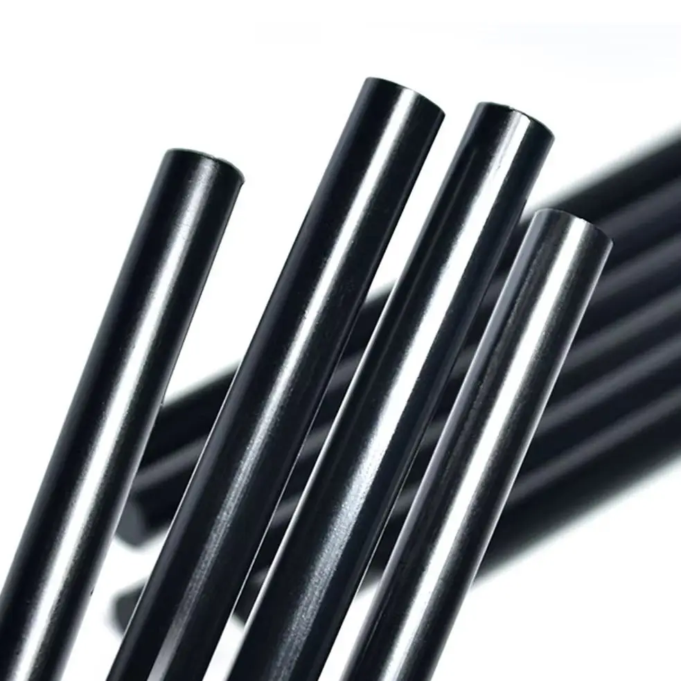 10PCS 0.7*15cm Professional Hair Extensions Sticks Hair Styling Tool Glue Wig Hair Extension Hot Glue Adhesive Sticks,Wig Tool