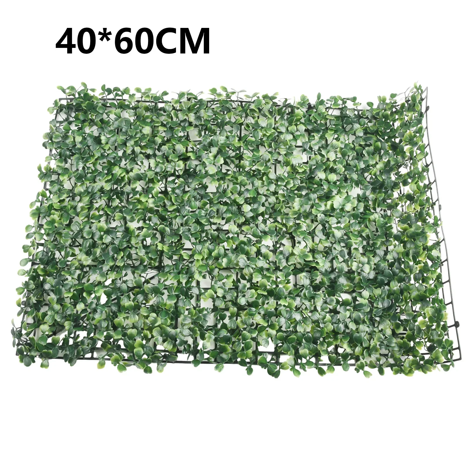 Artificial Plant Wall Reusable Artificial Foliage Hedge Grass Mat Greenery Panels Fence DIY Outdoor Green Lawn Home Decor