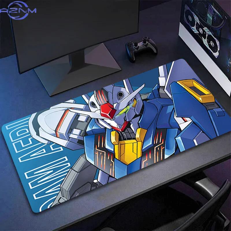 Anime Mouse pad Mechanical Warrior G-gundam A-aerial Computer Desk Mat Large Game Keyboard Pad Gaming MousePad Decoracion carpet