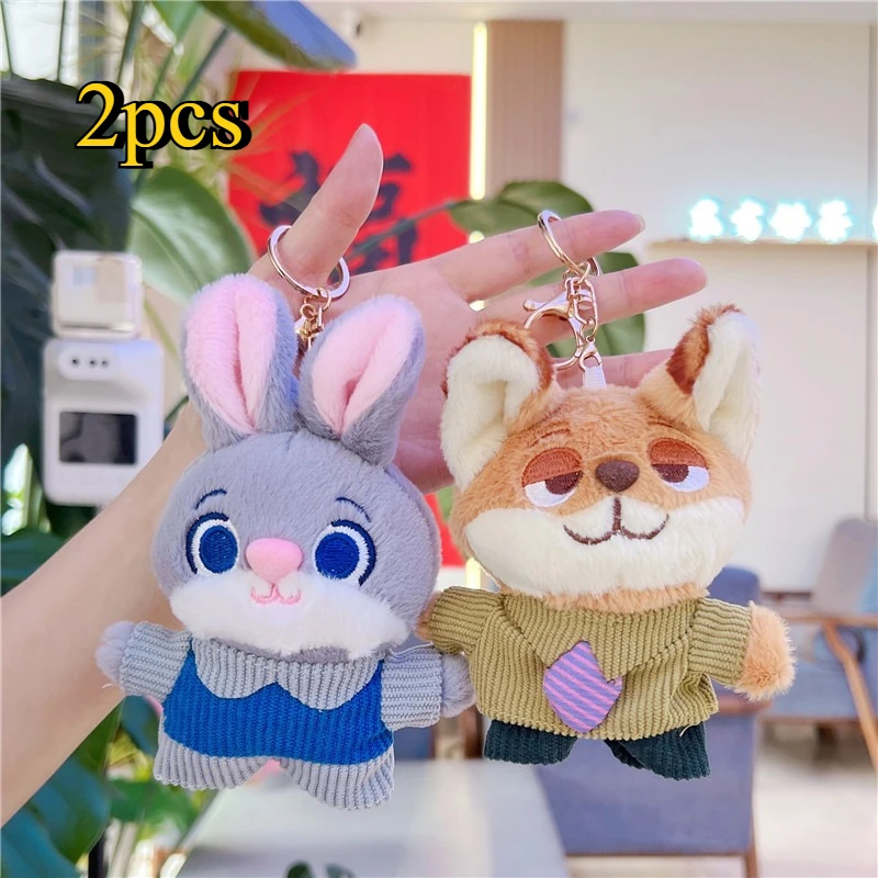 

Anime Figure Stuffed Animal Plush Toy Judy Hopps Fox Nick Doll Character Soft Toy Gift for Children Movie Fans
