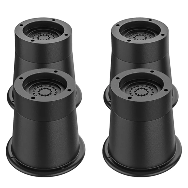 レイズドベッドフットパッド 家具リフトサポートパッド ミニ丸底ゴムトップスパイク-A21R