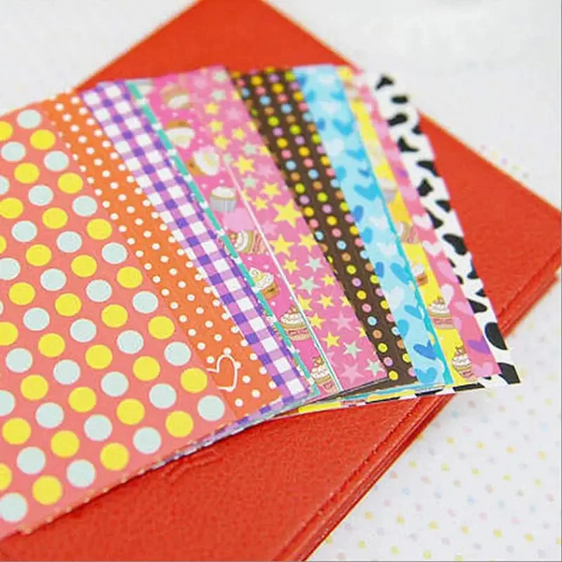 20 pcs/lot DIY scrapbook paper photo sticker albums decorative photos frame stickers for Instax mini film home decor