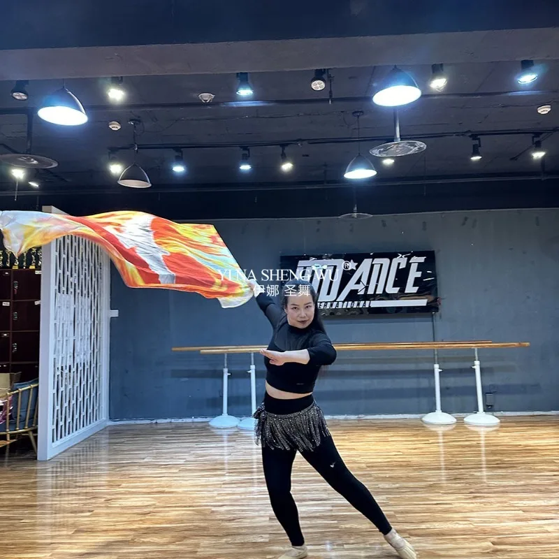 جديد الرقص الدعامة العلم الرقص الشرقي أداء اكسسوارات الدعائم الأبيض حمامة العلم 170*110 سنتيمتر العبادة أعلام مع عصا الثناء العلم