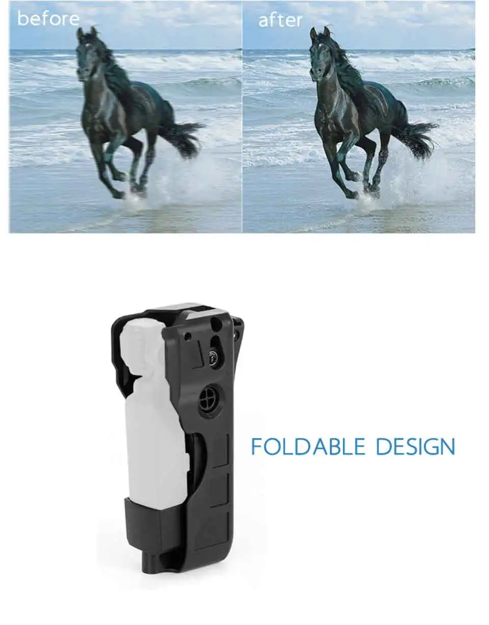 4-achse Z-achse Stabilisator für DJI OSMO Tasche Smartphone Gimbal Stoßdämpfer Halterung Expansion Stehen Unterstützung Halter – Detail 5