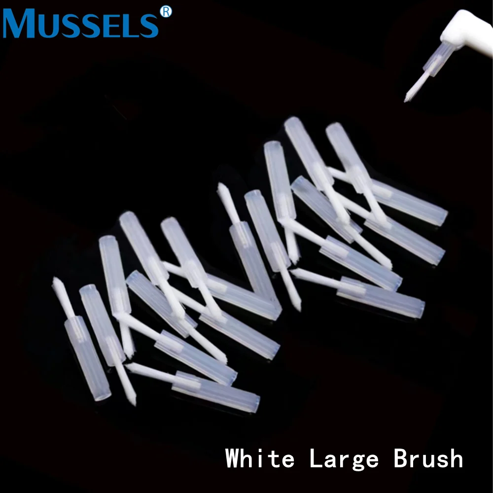 Disposable Composite Brush Tips Dental Micro Applicator Brushes for Teeth Adhesive Resin Bonding Etching Dentist Material Handle