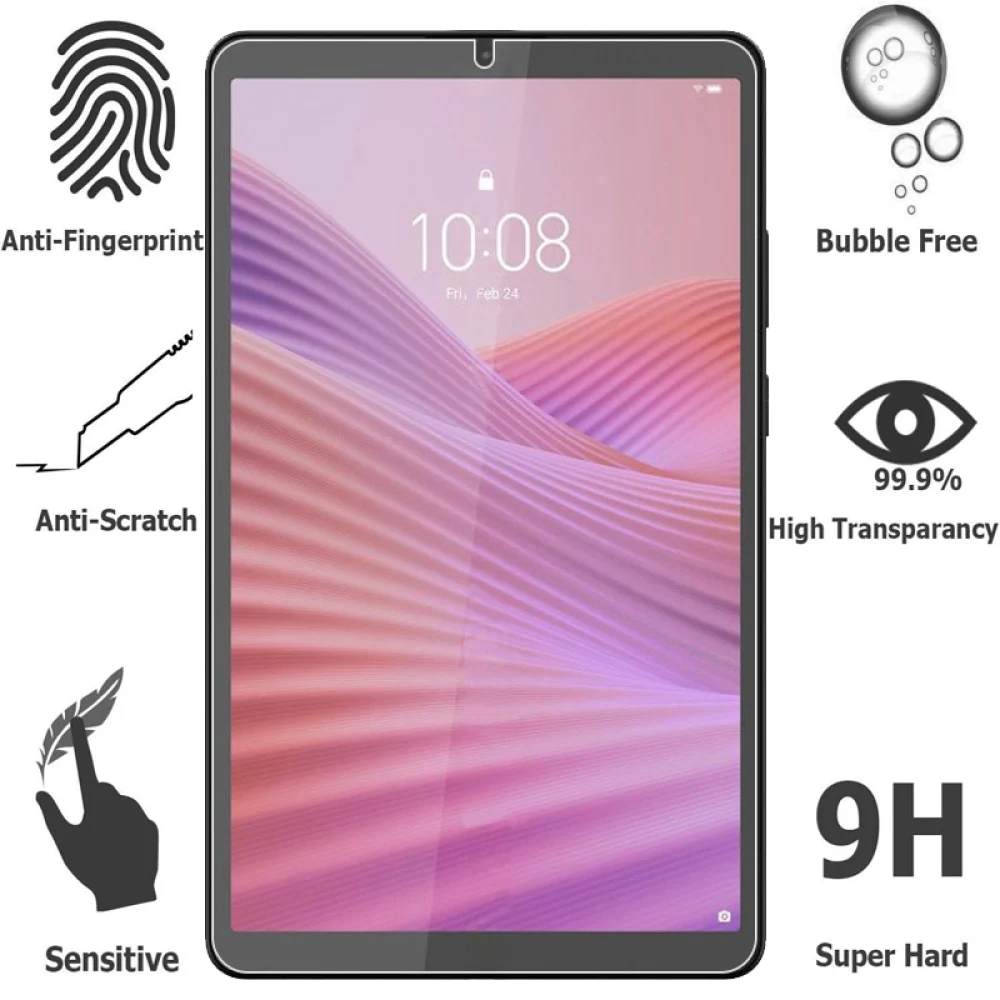 

2PCS Film For Tab One 8.7 inch 2025 Tempered Glass Screen Protector On for Tab One 8.7 inch Anti Scratch HD arcuate Film