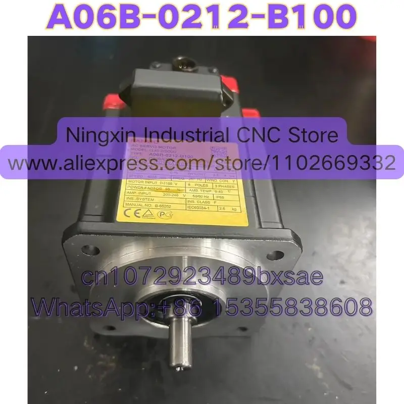Used A06B-0212-B100 Function Intact