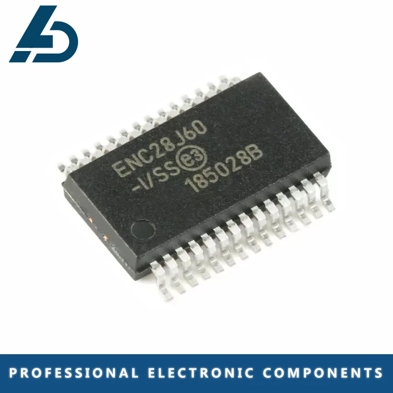 (10-50 pieces) 100% New ENC28J60-I/SS ENC28J60-I/SO ENC28J60 I/SS ENC28J60 I/SO Package SOP28 Ethernet Controller Chip 8KB