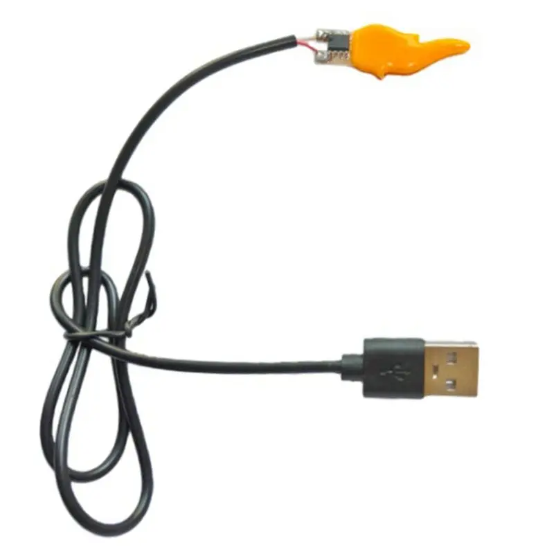 ABKJ-5V Flame Lamp Wick Simulation Candle Lamp Circuit Board, Solar Lamp Circuit Board Wick PCBA, For DIY Candle Lights 20Pcs