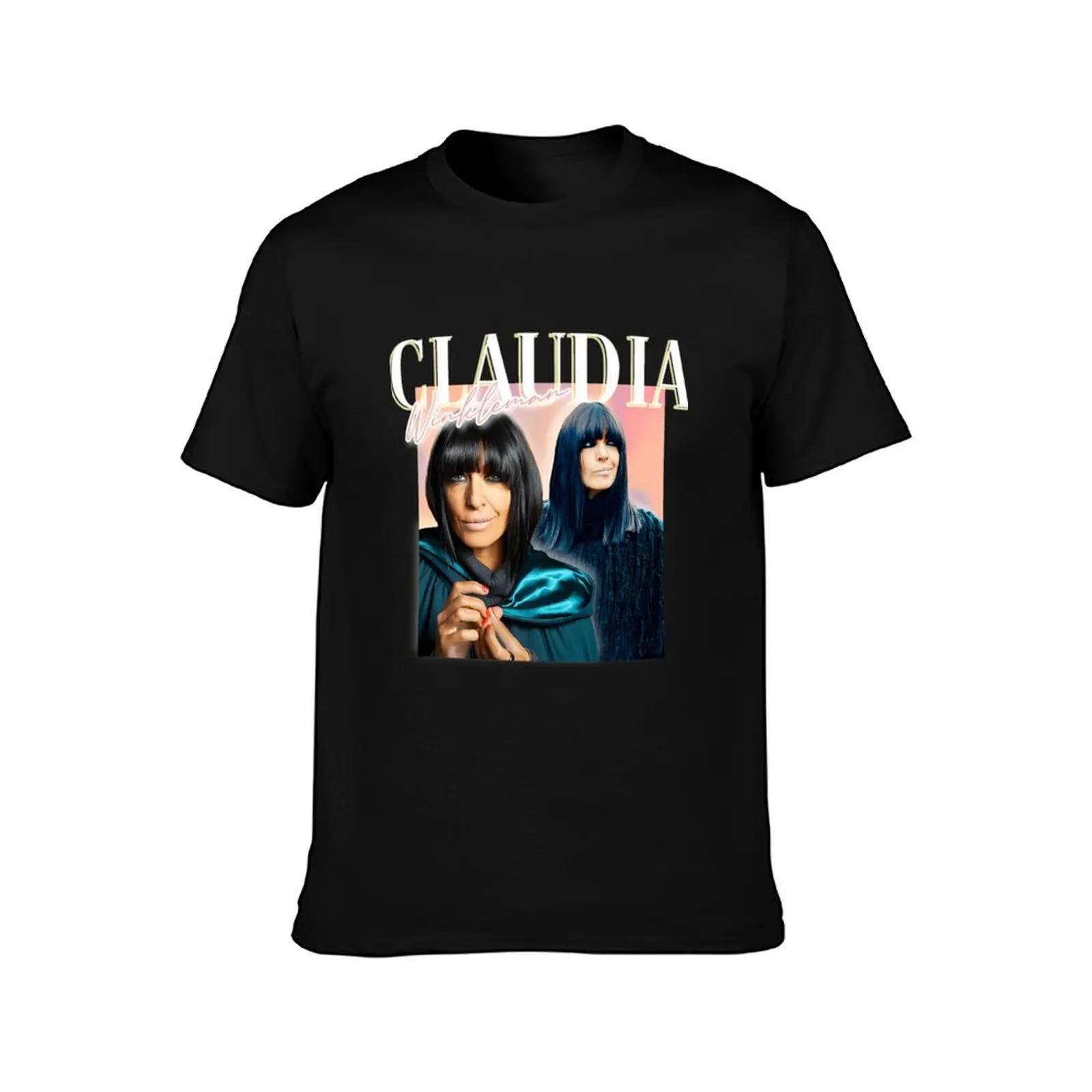 Claudia Winkleman Traitors Uk T-Shirt No Iron Casual Short Sleeve Top T-Shirt