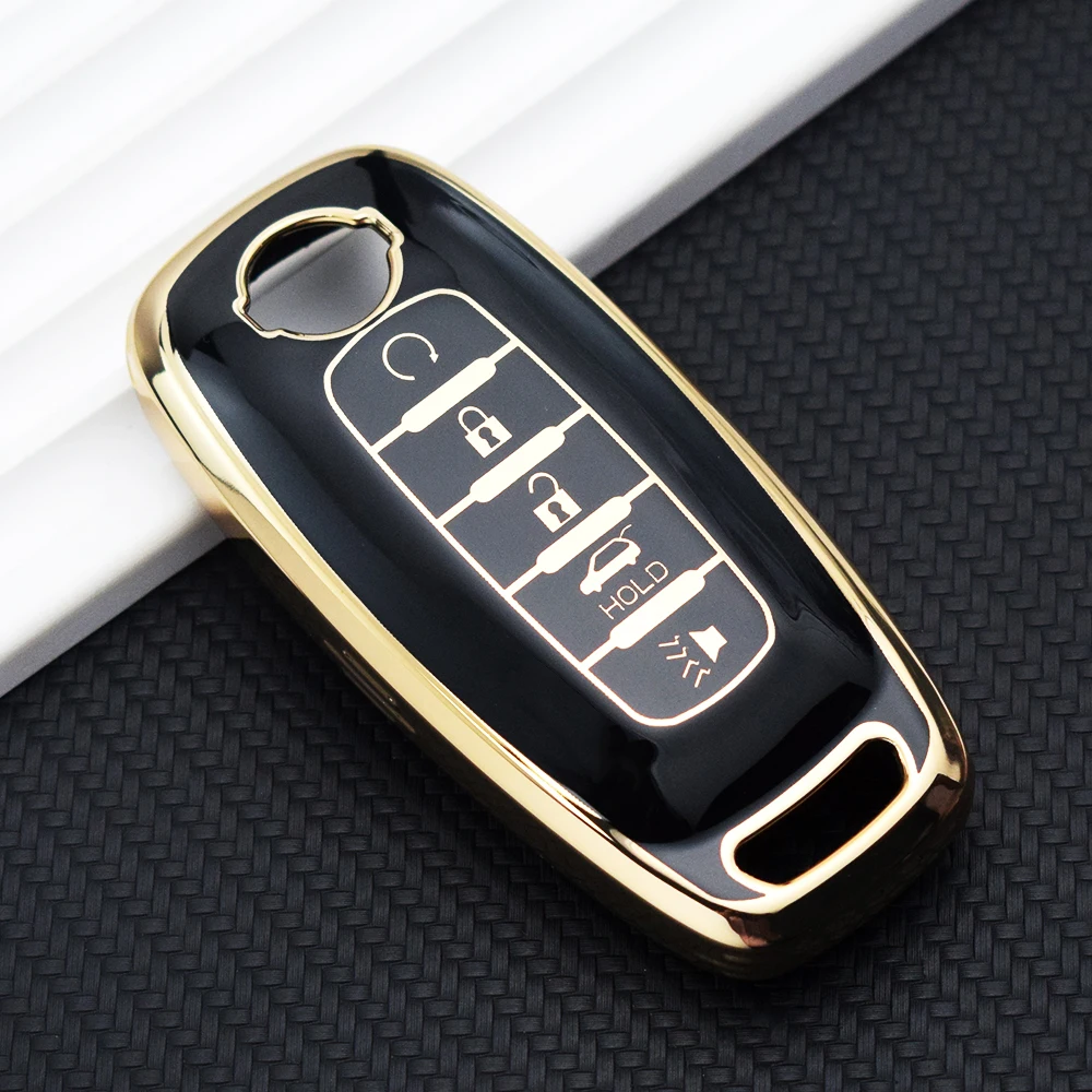 TPU Car Key Case Cover Holder Shell for Nissan Leaf Juke Micra Qashqai J11 X-Trail T32 Tiida Pathfinder Versa Note Patrol Fob