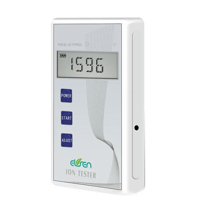 Solid negative ion detector AES-20/10PRO silica gel powder tomarin textile ion concentration meter