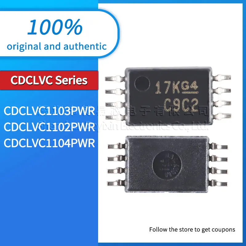 

CDCLVC1103PWR CDCLVC1102PWR CDCLVC1104PWR Black plastic housing
