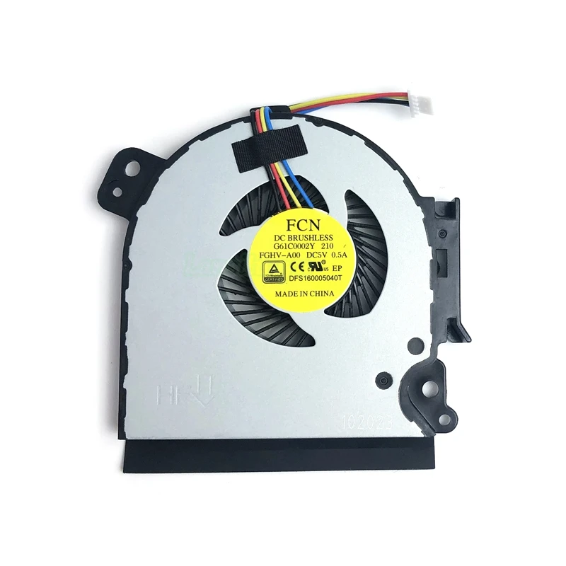 New Original Laptop CPU Cooling Fan For Toshiba Satellite A50-C R50-C L50-D A50-E R50-EC B65 Cooler FGHV-A00 G61C0002Y 210 DC5V