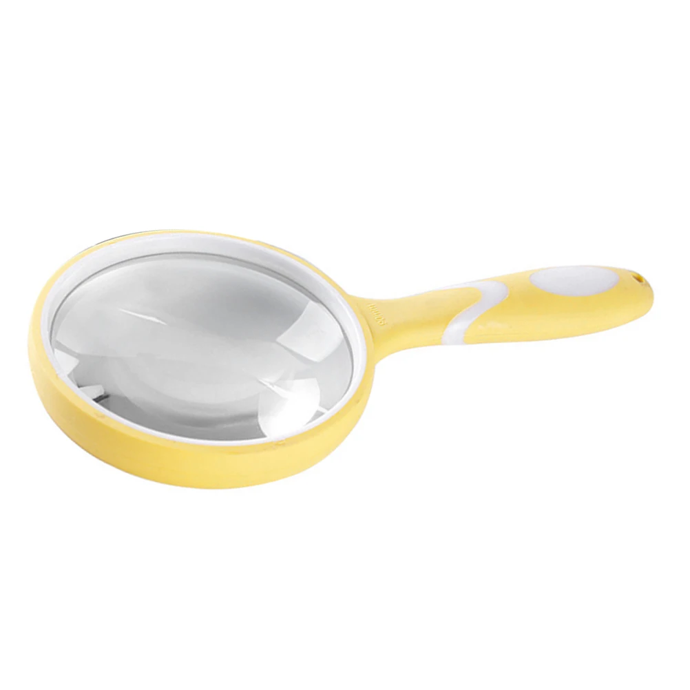 

H held Magnifying Glass Rubber ABS Acrylic Foldable Mini H Kids Reading Durable Safe Exploration Practical Long Term Use Home