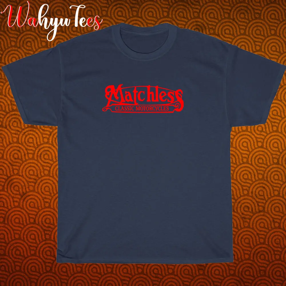 New Shirt Matchless BritishClassic Logo Black/Navy/Grey/White T-Shirt Size S-5XL