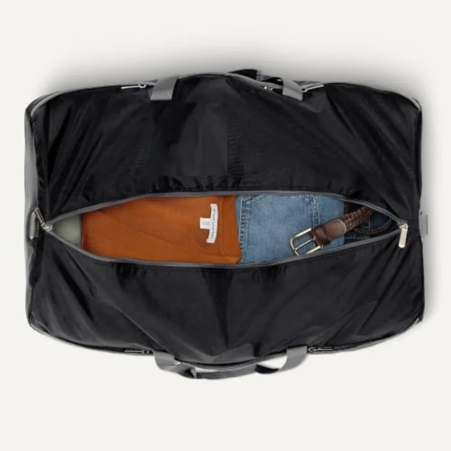 Extra Large Foldable Nylon Duffel Bag for Travel/Storage with Zippe Pockets, 32.4", 150L, 50-LBS Capacity, Previously Basics view 6