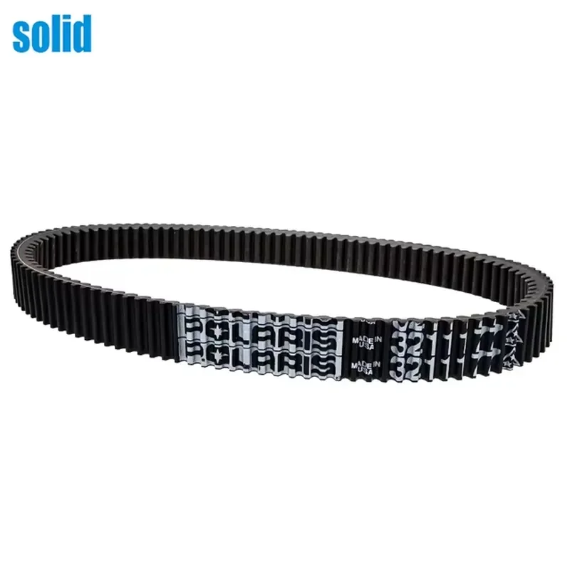 For SOLID Polaris Sportsman 500/450/425 ATV/UTV Round Drive Belt 3211077 Black OEM Customizable Rubber Material 1 Year