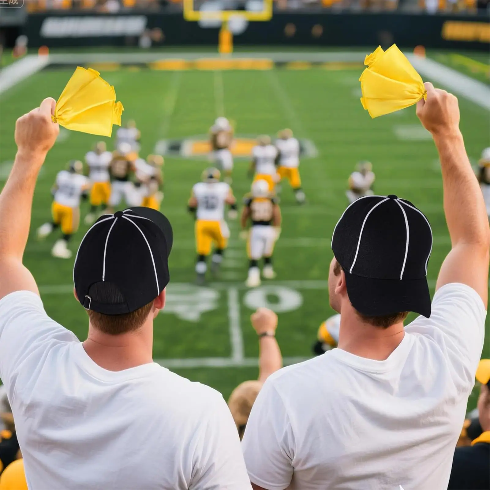 Аксессуары для костюма рефери, удобный дышащий комплект со шляпой, флагом и свистком, шляпы с флагом рефери для мужчин, женщин, молодежи, подростков