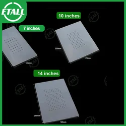 7/10/14 Inch Transparent Silicone Vacuum Separator Skid Silicone Pad For Mobile Phone Heat-Resistant LCD Separating Mat