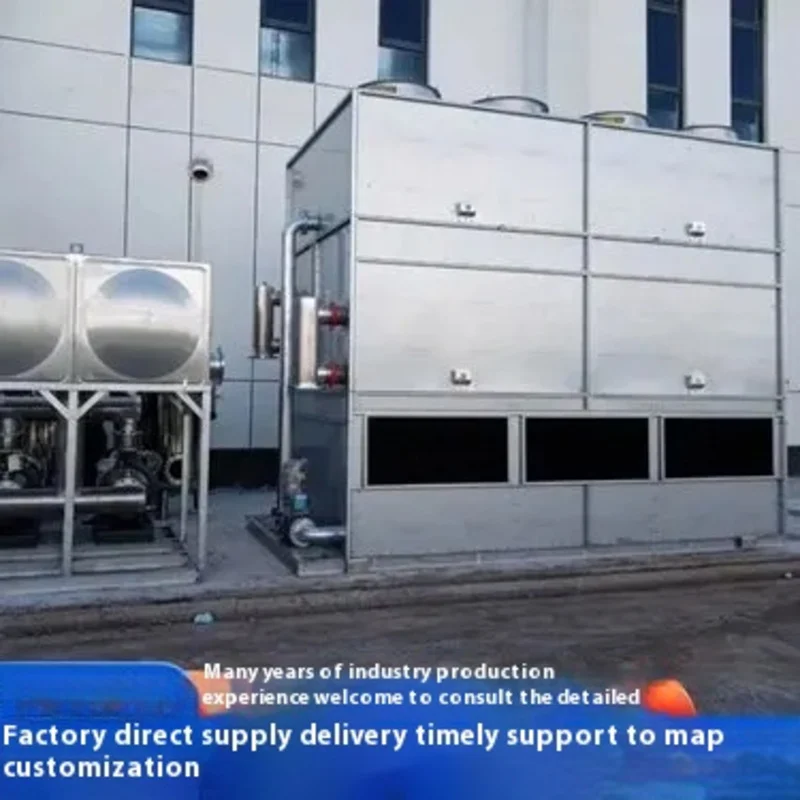 Processing customized fiberglass cooling tower cross flow type Natural draft cooling tower‌ Industrial square cooling tower coun