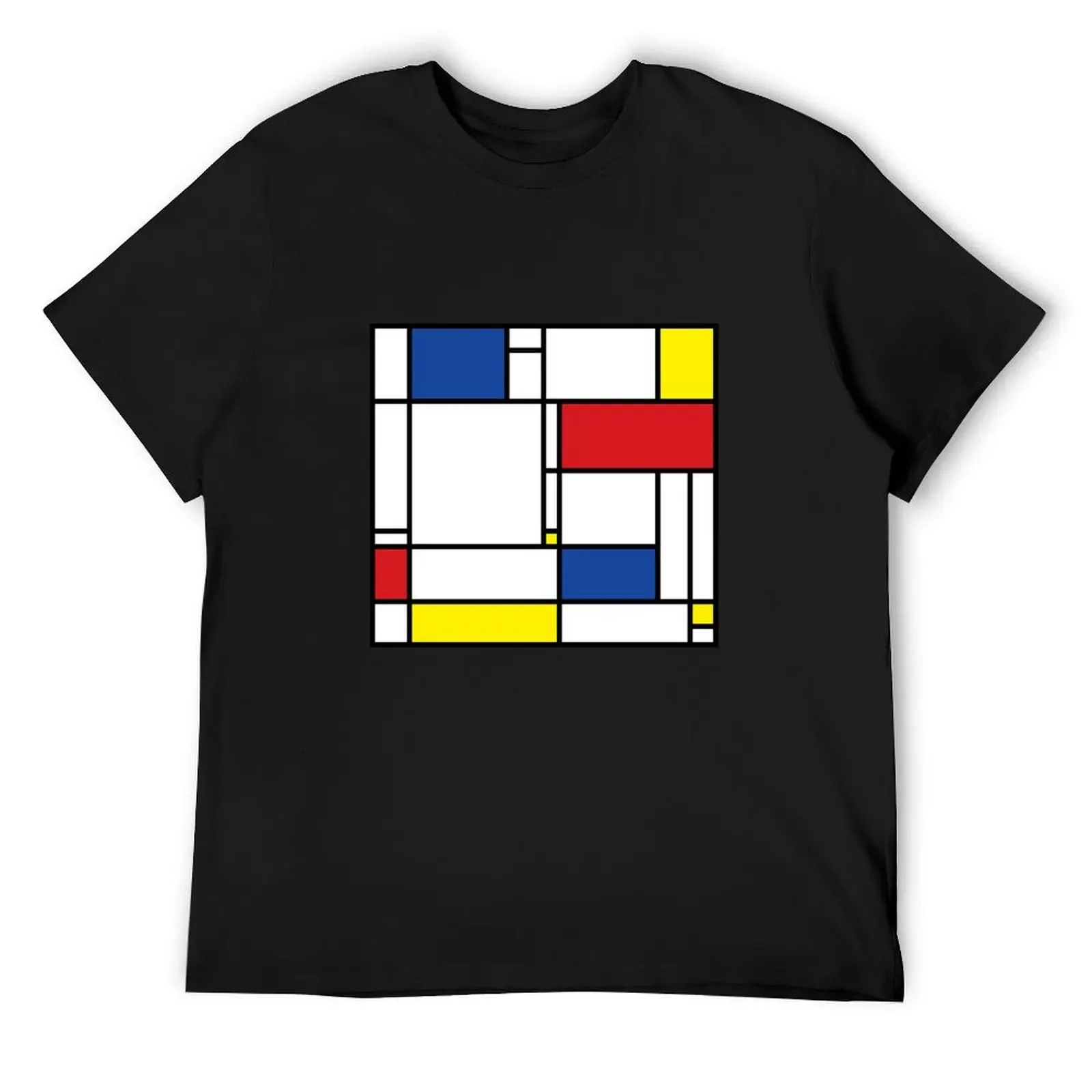 Mondrian Minimalist De Stijl Modern Art I.I ? fatfatin T-Shirt hippie clothes blanks fruit of the loom mens t shirts