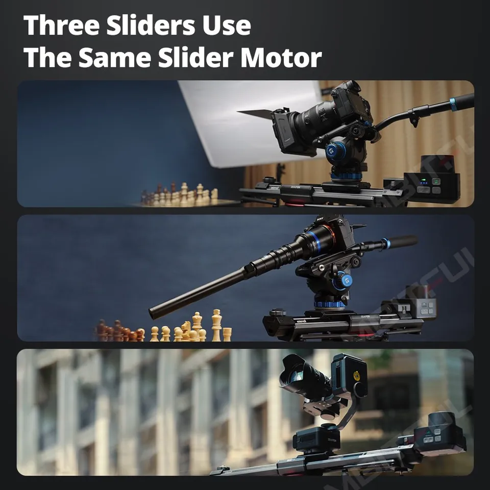ZEAPON Micro 3 M500 M700 M1000 E500 E700 E1000 Motorized Slider