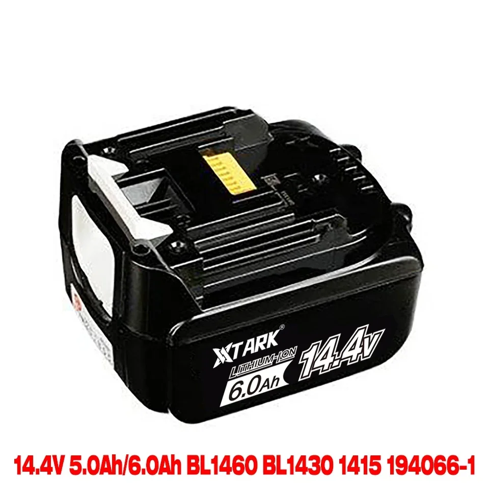 Imagem -02 - Bateria Recarregável da Substituição do Li-íon para Makita 14.4v 6000mah Bl1430 Lxt200 Bl1415 1945580 1945598 1940661