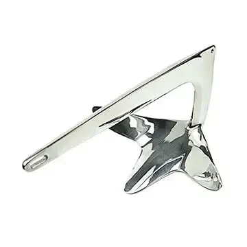 

10Kg 15 kg Mirror Polished Stainless Steel Marine Hardware Bruce Boat Anchor For Yacht
