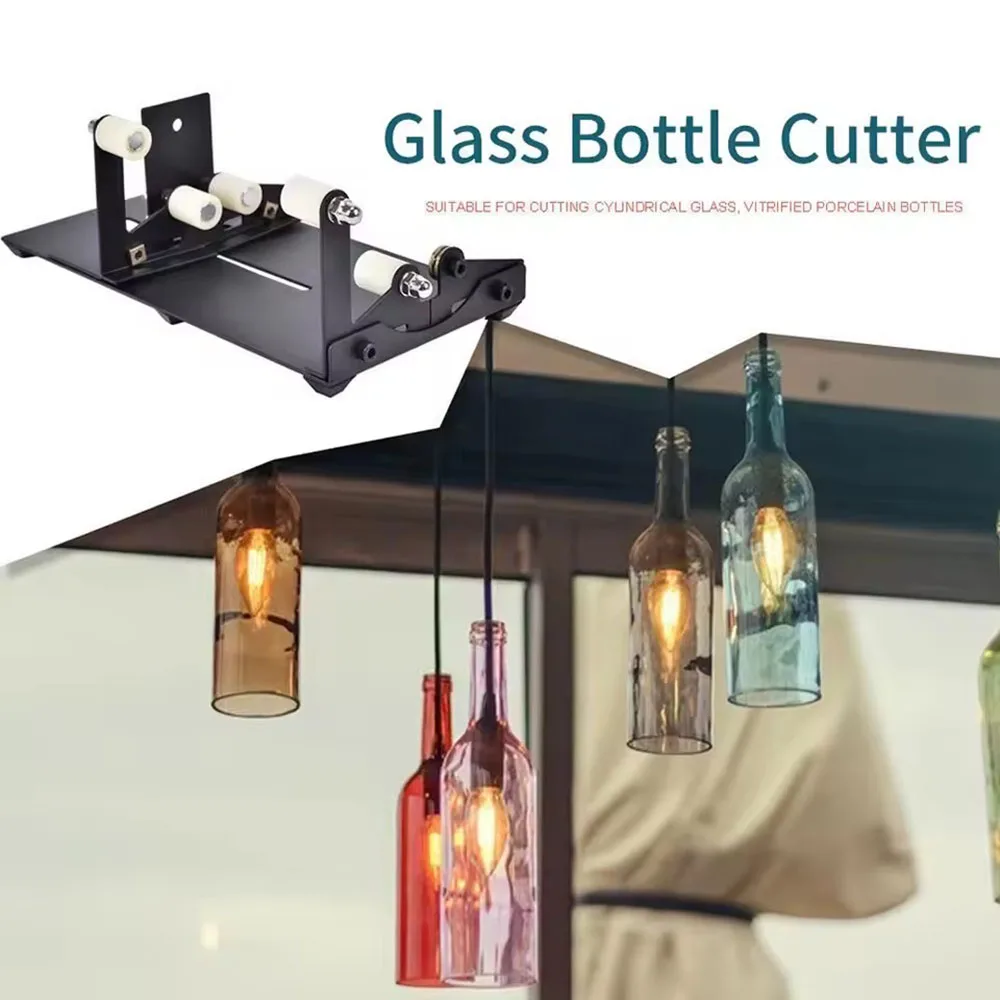 Glass Bottle Cutter, Cutting Tool, Glass Sculpture Cutter, Wine, Beer, Square & Round
