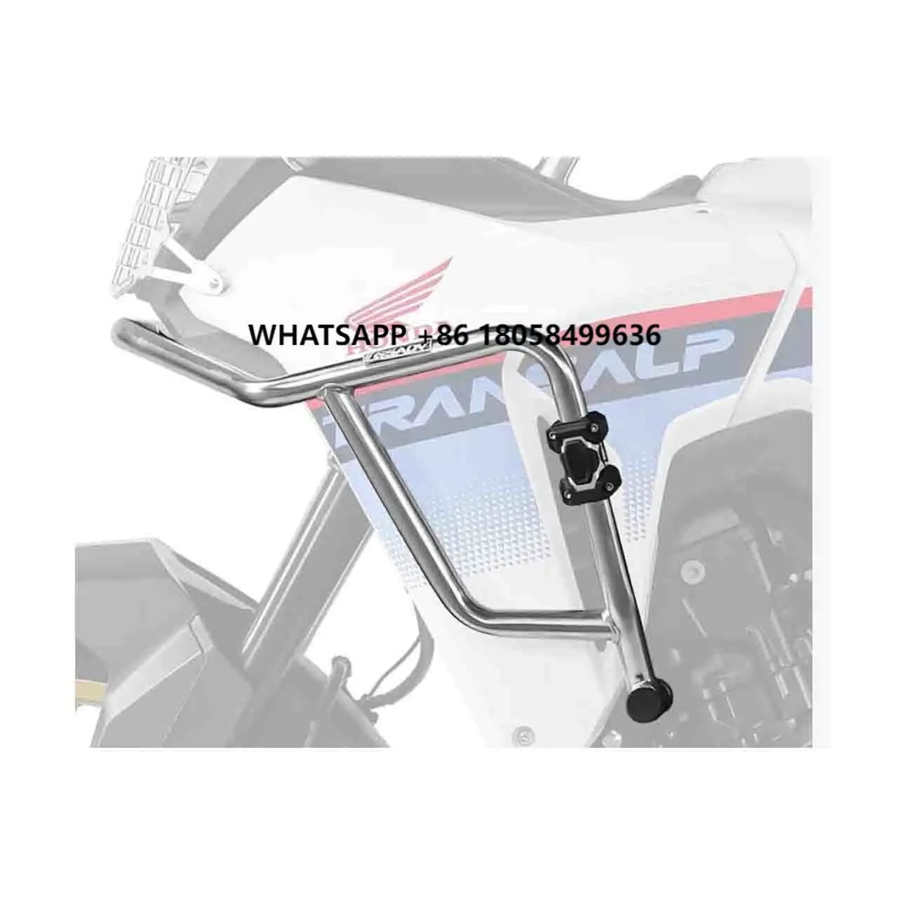 

USOHALWK Motorcycle Accessories Bumpers Highway Engine Guard Crash Bar for 2023~2024 Honda XL 750 Honda Translp