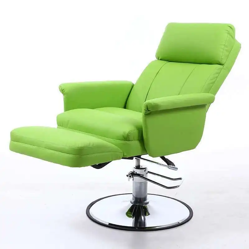 

Hydraulic Lifting Beauty Eyelash Computer Barber Chairs Swivel Hairdressing Chair Pedicure Backrest Cadeira Commercial Furniture