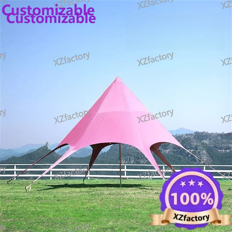 Factory Direct 2026 Top RatedGenting Outdoor Canopy Tent Camping Friends Family Gathering Party Leisure Park Sunshade Single Pea