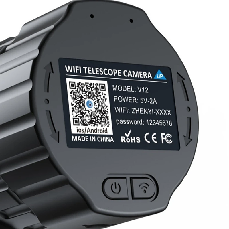 2K 4 miljoen high-definition wifi elektronische oculairs, telescopen, vogels kijken en andere kalibers voor algemeen gebruik