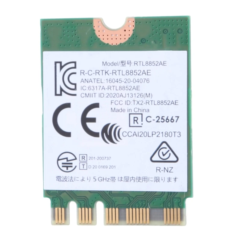 

Double Band Wireless Networking Card M.2 Interfaces, WiFi6 AX Technology, Bluetooth-compatible for 100W 300W M70a M75Q